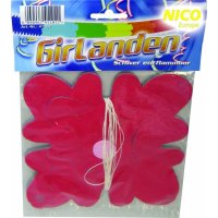 Girlanden, mehrfarbig, 4 m lang