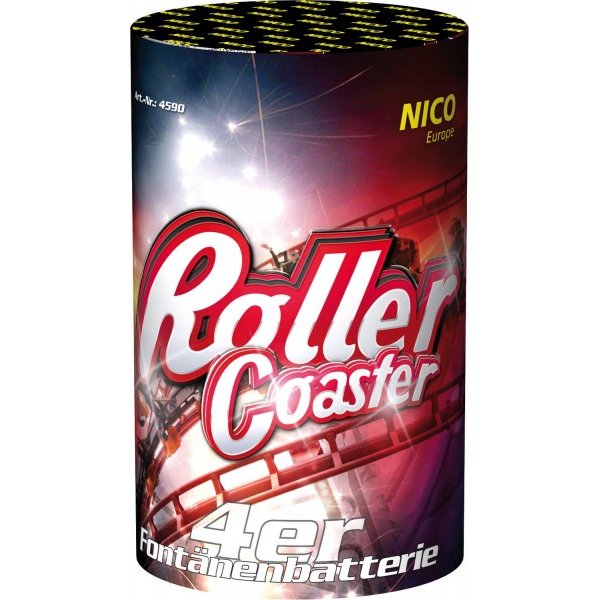 Roller Coaster, 4er-Fontänenbatterie