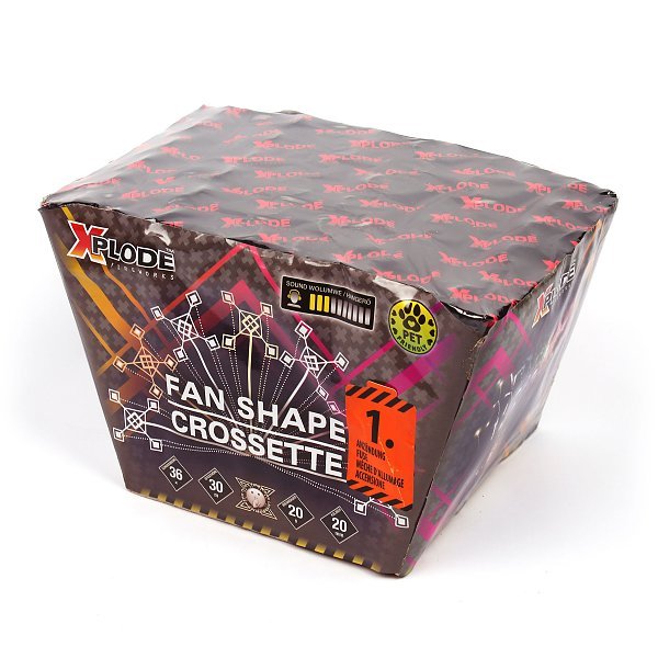 Fan Shape Crossette, 36 Schuss