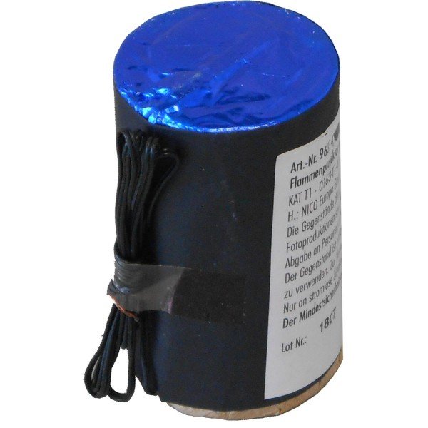 Flamenprojektor blau T1