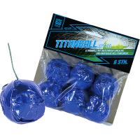 Titanball Mittel, 6 Stück