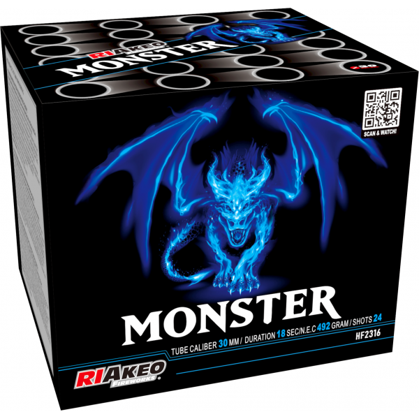 Monster, 24 Schuss 1.3G