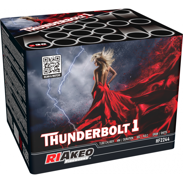 Thunderbolt 1 , 24 Schuss