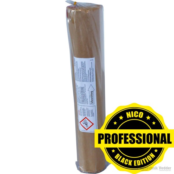 Römisches Lichterbündel Rot, 80 Schuss