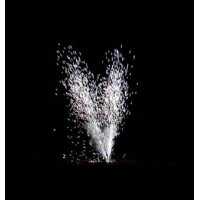 Bühnenfontäne (Jet), silber, 0,5 s, 10 m T1