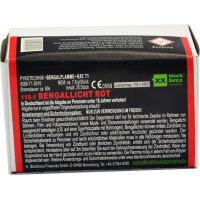 Bengallicht Rot, 25er Pack T1