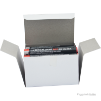 Bengallicht Rot zu Silber, 25er Pack T1