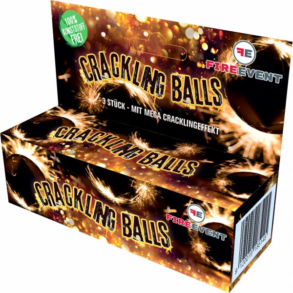 Crackling Balls, 3 Stück