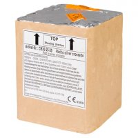 Red to Silver Crossette, 25 Schuss