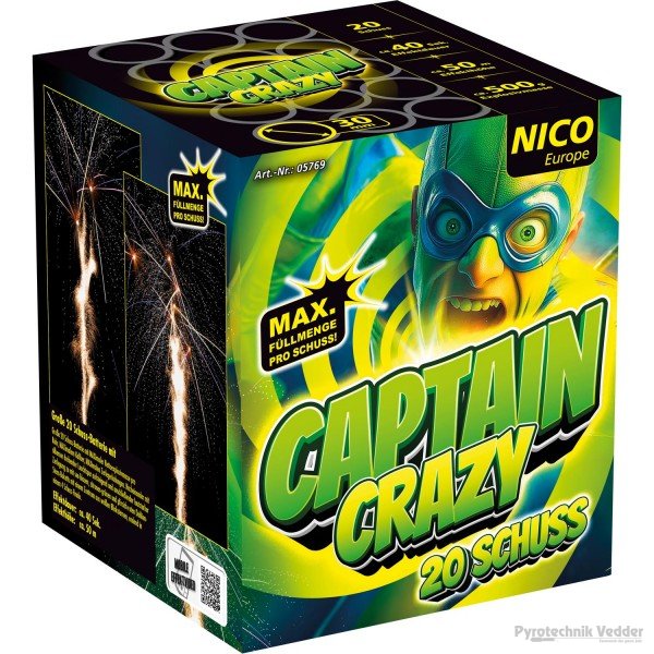 Captain Crazy, 20 Schuss