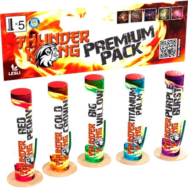 Thunder Kong Premium Pack, 5 Stk