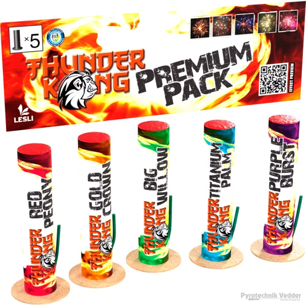 Thunder Kong Premium Pack, 5 Stk