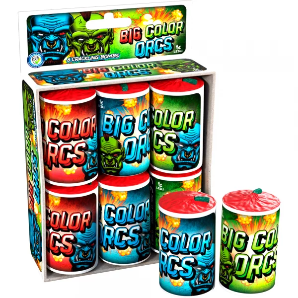 Big Color Orcs, 6 Stk