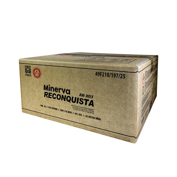 Minerva Reconquista, 144 Schuss