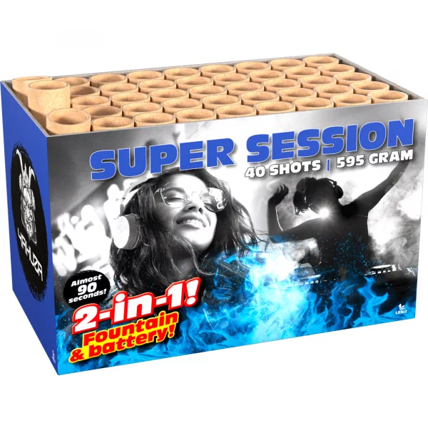 Super Sassion, 40 Schuss