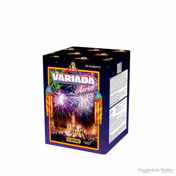 Variada Aéreo, 25 Schuss