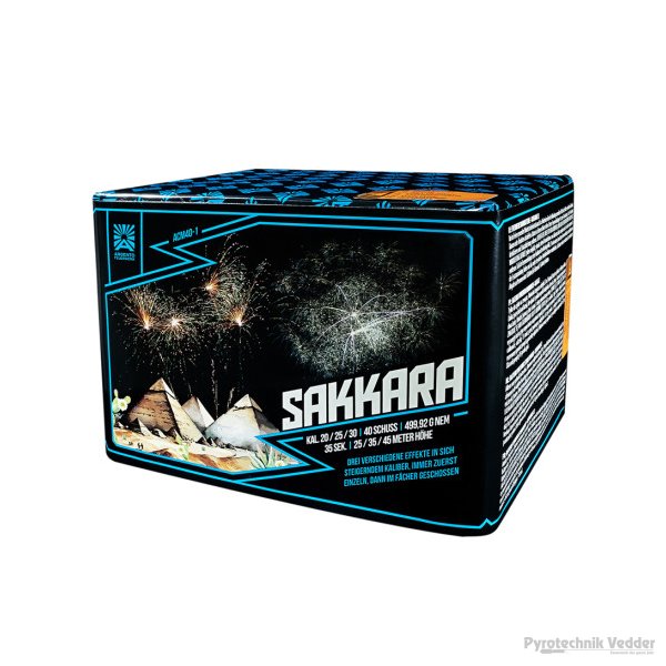 Sakkara, 40 Schuss