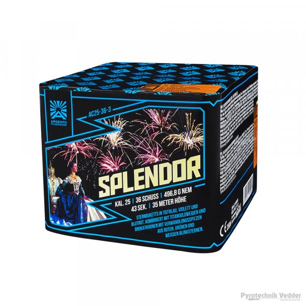 Splendor, 36 Schuss