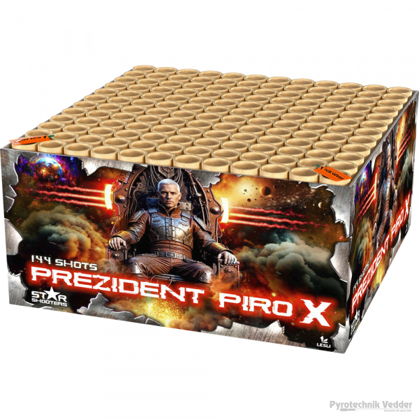 Prezident Piro X, 144 Schuss