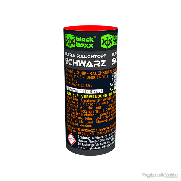 Ultra Rauchtop Schwarz T1